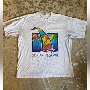 Vintage single stitch Cayman Islands t shirt